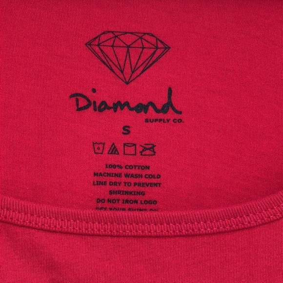 Diamond Supply Company | Red NWT Graphic 100%Cotton Tank Top Shirt S - Picture 5 of 9